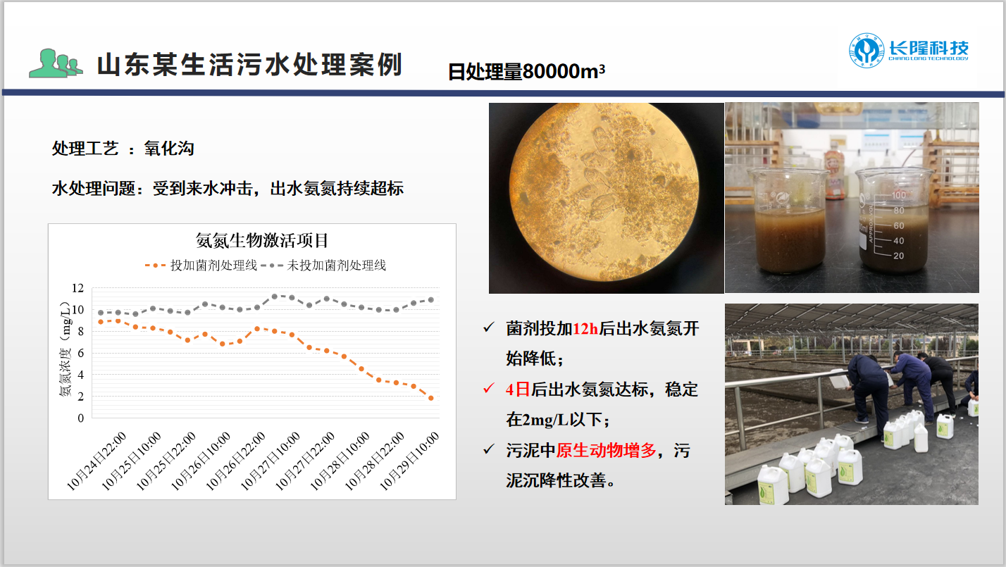 氨氮降解案例